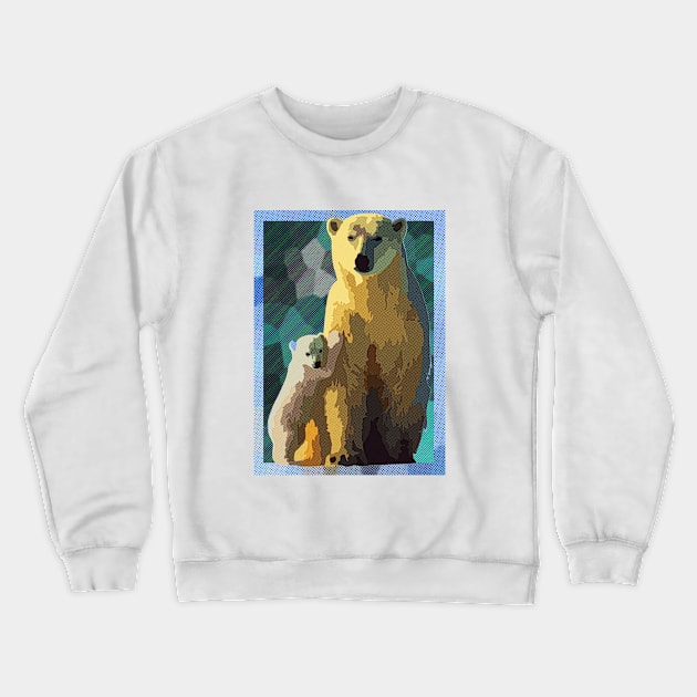 The Bear Crewneck Sweatshirt by pilipsjanuariusDesign